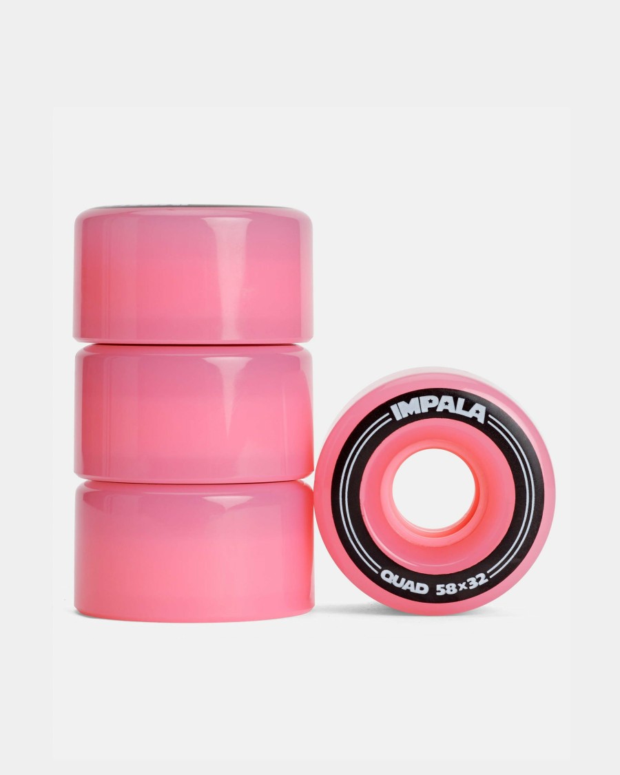 Accessories Impala Skate Roller Skate Wheels | Impala Roller Skate Wheels (4-Pack) - Pink