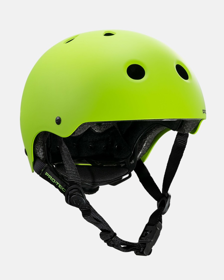 Protective Impala Skate | Protec Junior Classic Fit Helmet (Certified) - Matte Lime