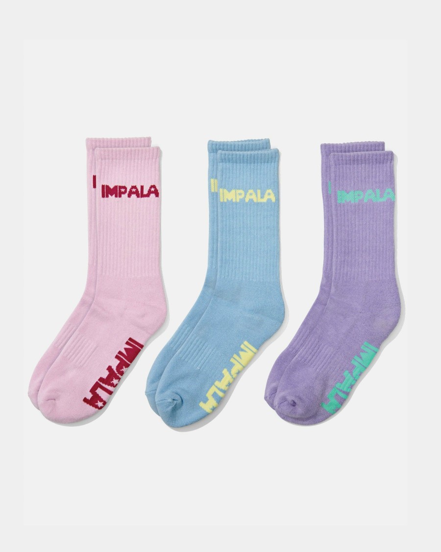 Accessories Impala Skate Socks | Impala Skate Socks 3-Pack