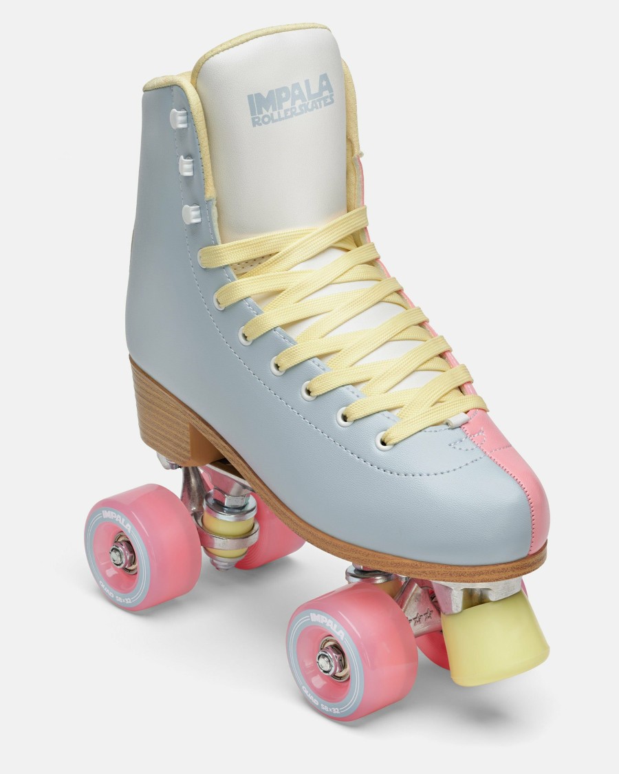 Inline Skates Impala Skate | Impala Rollerskates - Blue/Pink Split