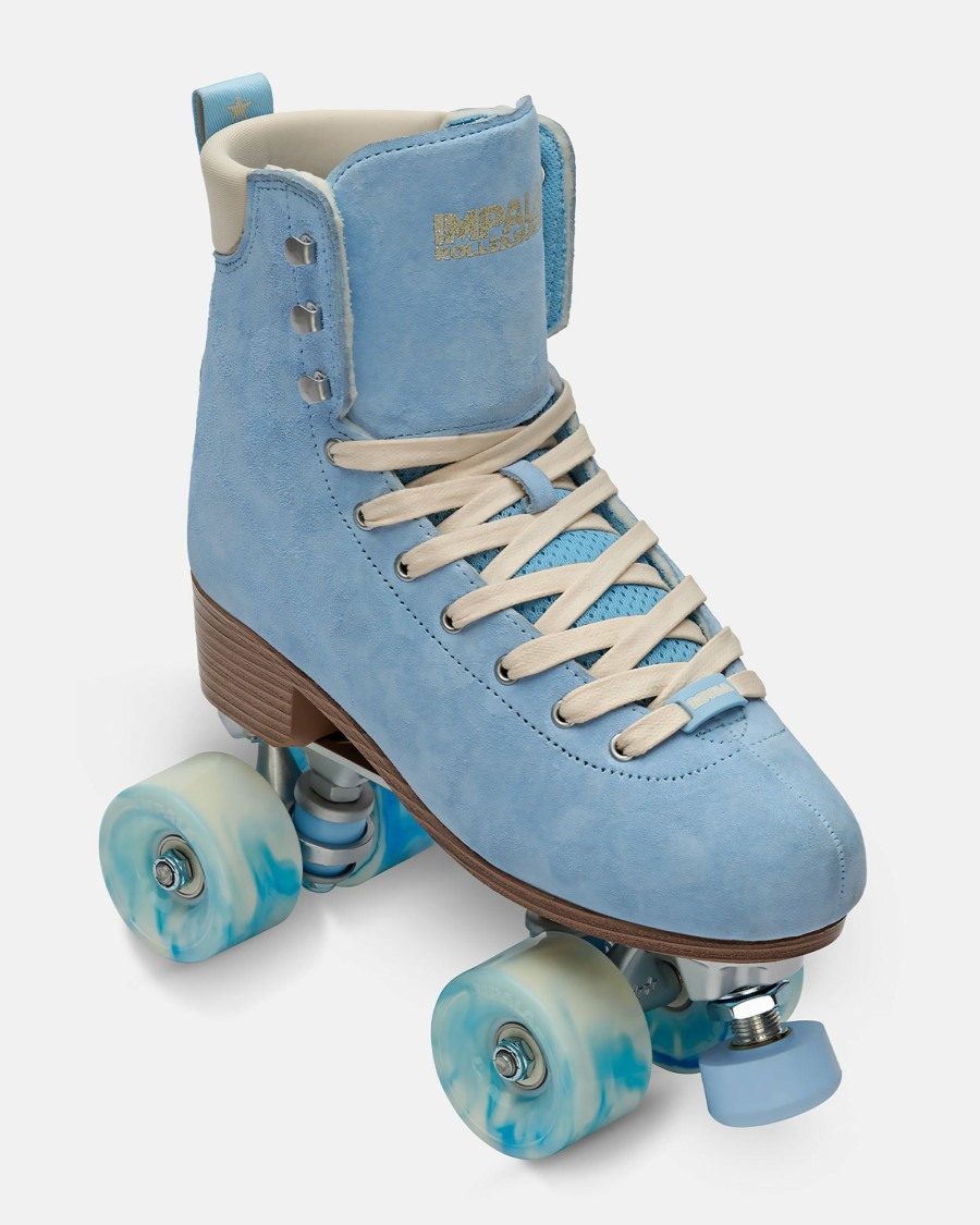 Inline Skates Impala Skate | Impala Samira Suede Rollerskate - Dusty Blue