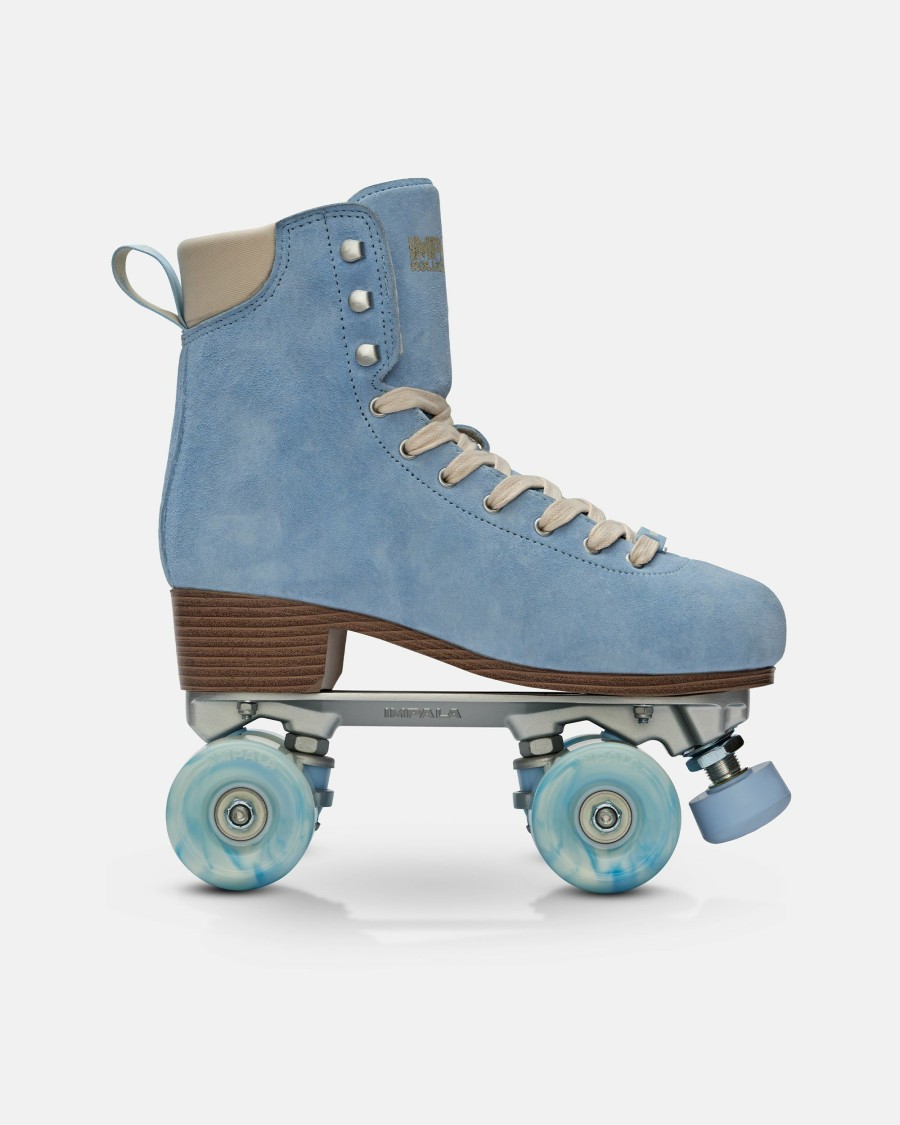 Inline Skates Impala Skate | Impala Samira Suede Rollerskate - Dusty Blue