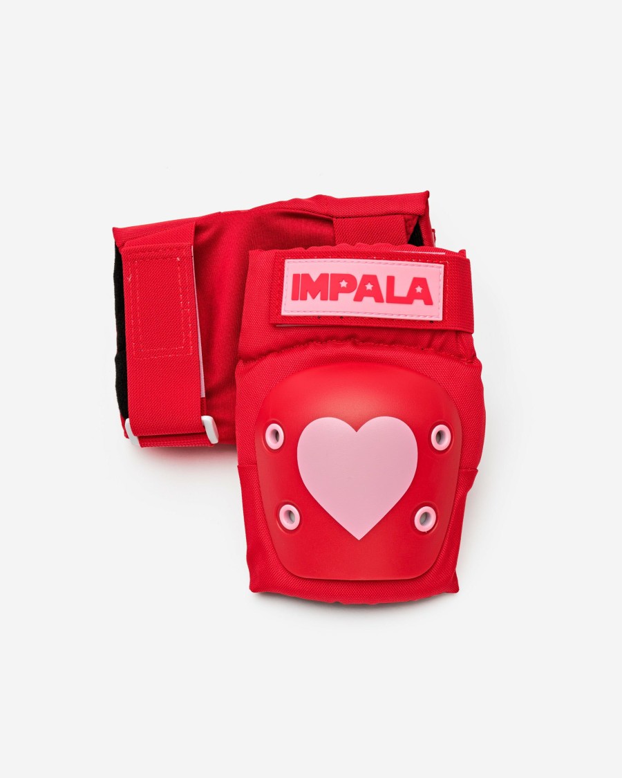 Protective Impala Skate | Impala Kid'S Protective Pack - Red Hearts