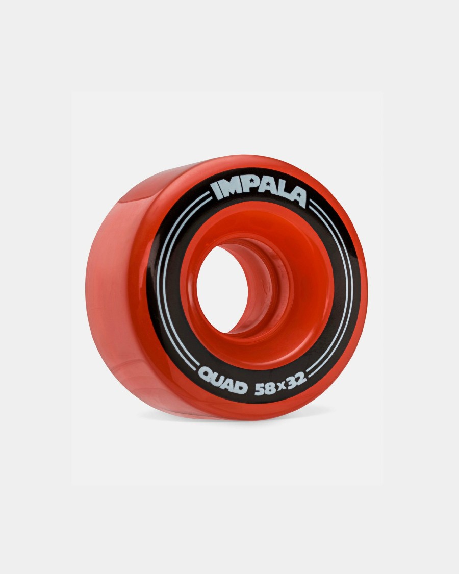 Accessories Impala Skate Roller Skate Wheels | Impala Roller Skate Wheels (4-Pack) - Red