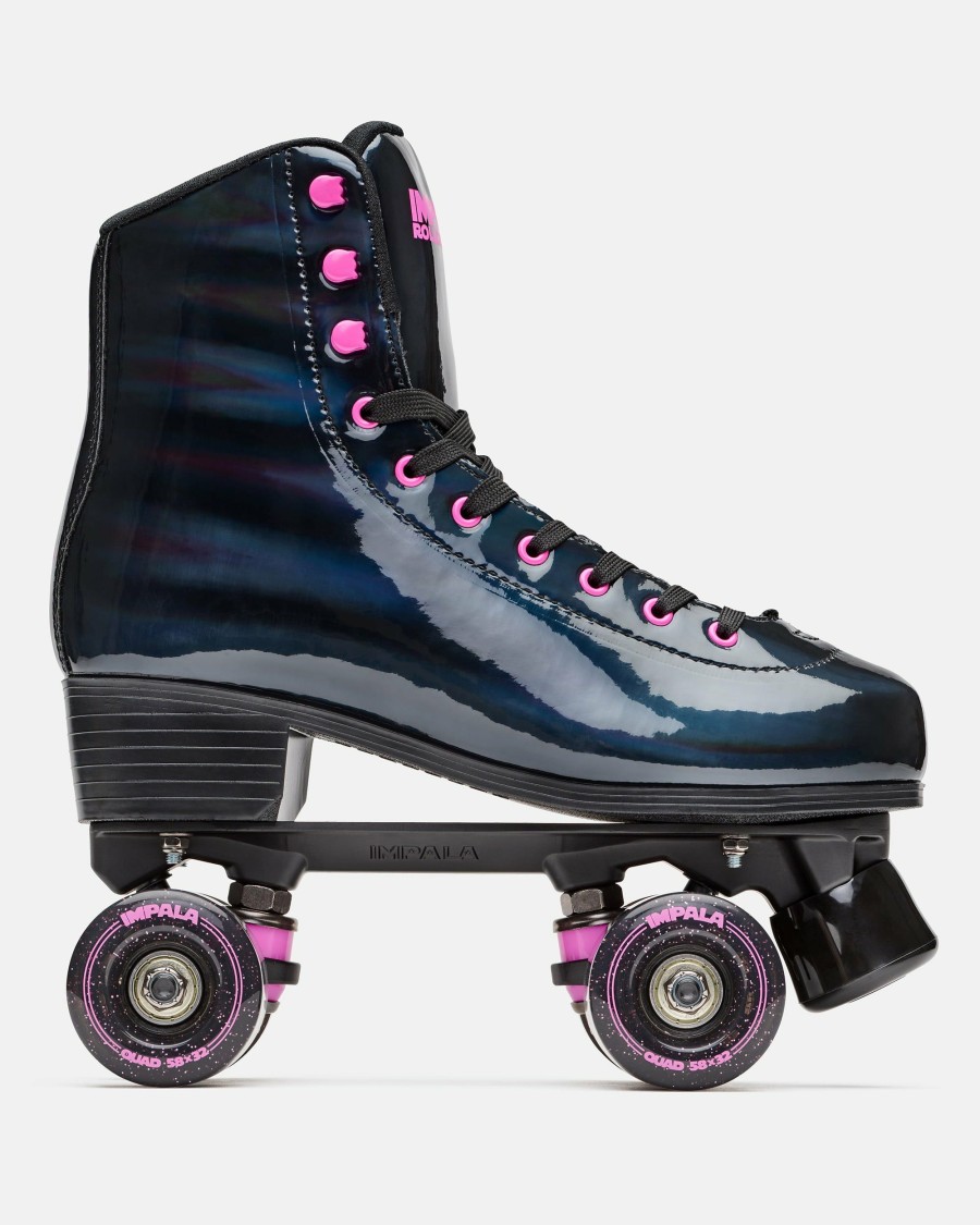 Inline Skates Impala Skate | Impala Rollerskates - Black Holographic