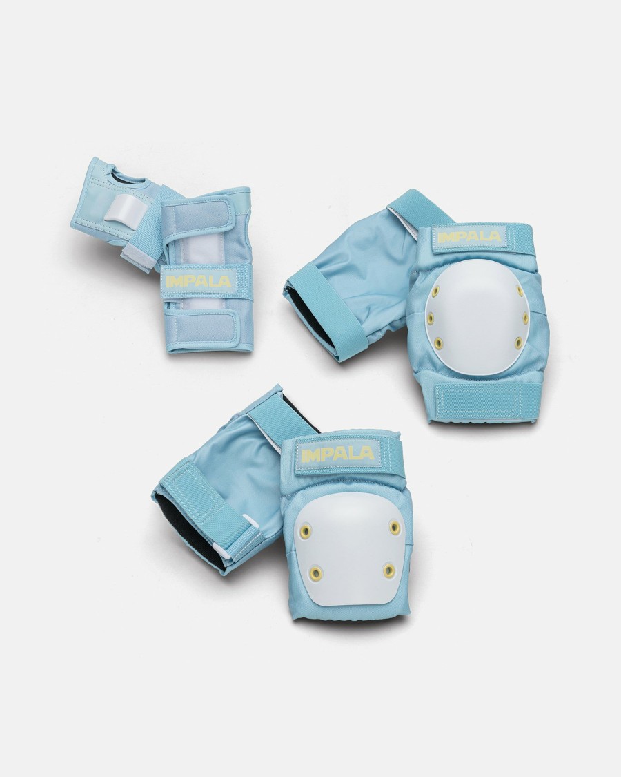 Protective Impala Skate | Impala Adult Protective Pack - Sky Blue/Yellow