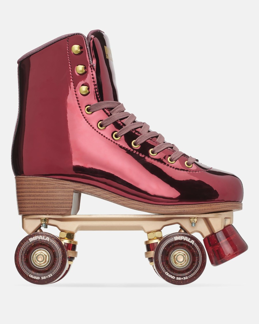 Inline Skates Impala Skate | Impala Rollerskates - Plum Red