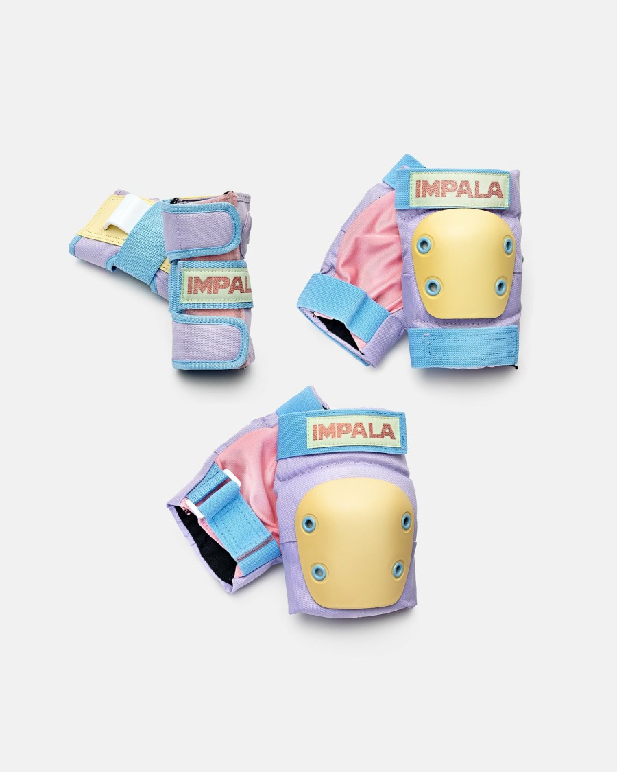 Protective Impala Skate | Impala Kid'S Protective Pack - Pastel Block